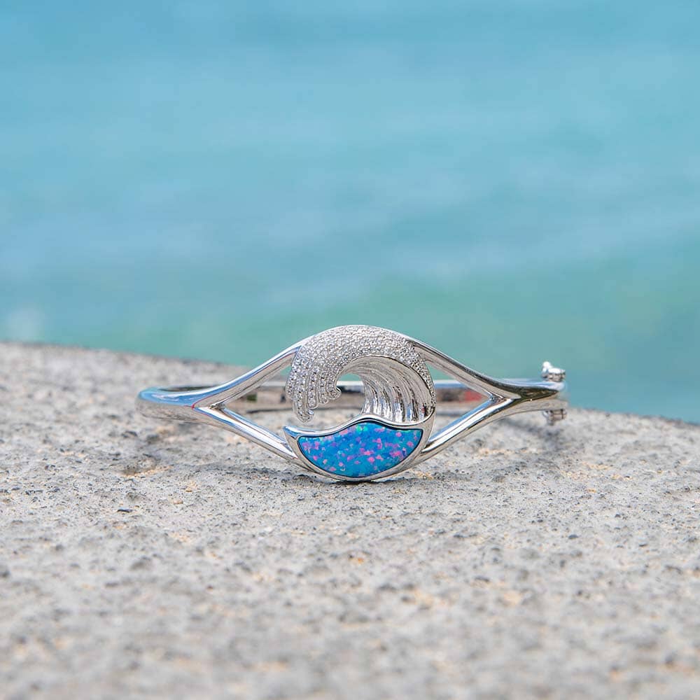 Ocean Energy: Discover the Beauty of our Opal Wave Designs featuring our award winning ocean wave design