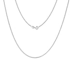 14K White Gold - Rope Chain - 24" Chain Island by Koa Nani 