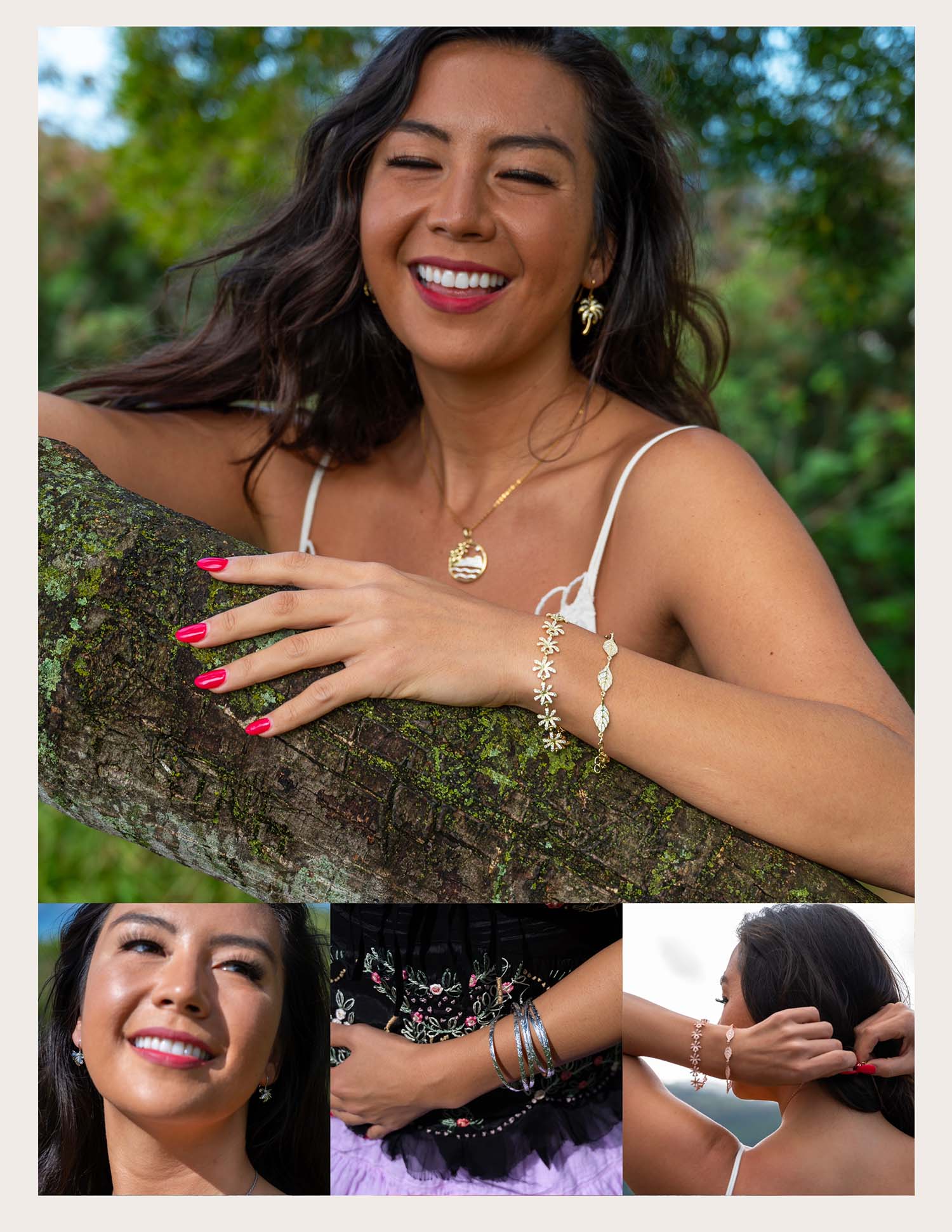 Miss Diamond Head USA - Official Jewelry Sponsor to the Miss Hawaii USA 2024 pageant - featuring 14K Pavé Diamond Jewelry Collection