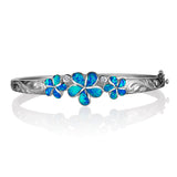 Paradise Opal Plumeria Ohana Bangle