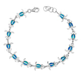 Paradise Opal Honu Lei Bracelet