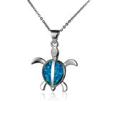 Paradise Opal Polynesian Honu Pendant