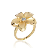 Pua Plumeria Ring