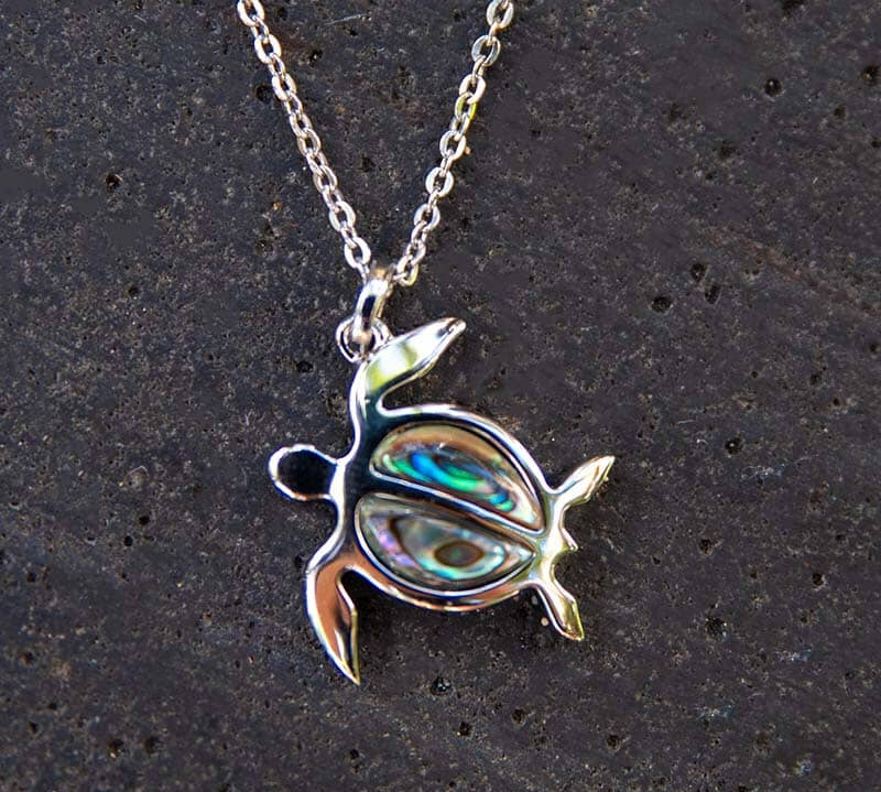 Abalone Lanai Honu Pendant Pendant Island by Koa Nani 