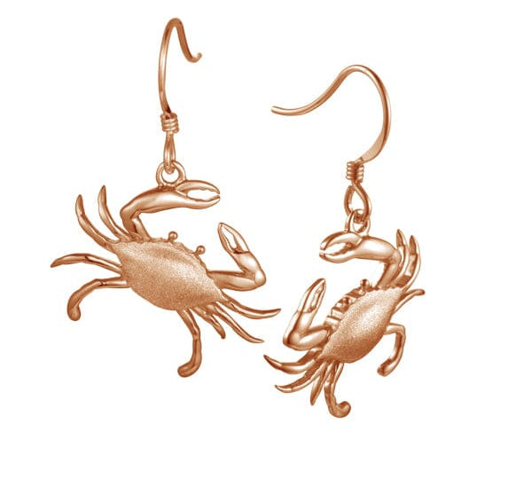 Chesapeake Blue Crab Earrings Earrings Island by Koa Nani 