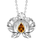 Citrine Orchid Pendant Pendant Island by Koa Nani 