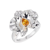 Citrine Orchid Ring Ring Island by Koa Nani 