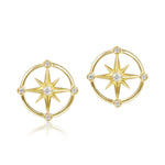 Compass Earrings Earrings Island by Koa Nani 