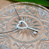 Engraved Heart Key Pendant Pendant Island by Koa Nani 