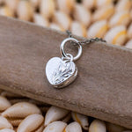 Engraved Heart Pendant Pendant Island by Koa Nani 