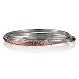 Engraved Maile & Scroll Bangle Set Bangle Island by Koa Nani 