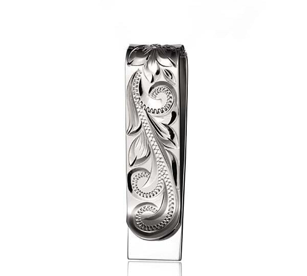 Engraved Money Clip Other Island by Koa Nani 12mm 