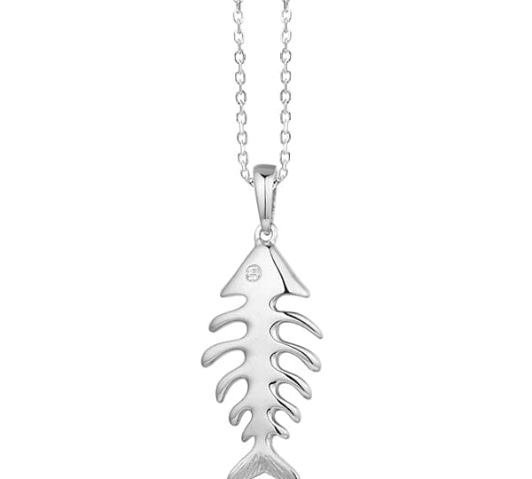 Fishbone Pendant Pendant Island by Koa Nani Small 