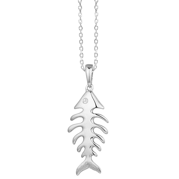 Fishbone Pendant Pendant Island by Koa Nani Small 