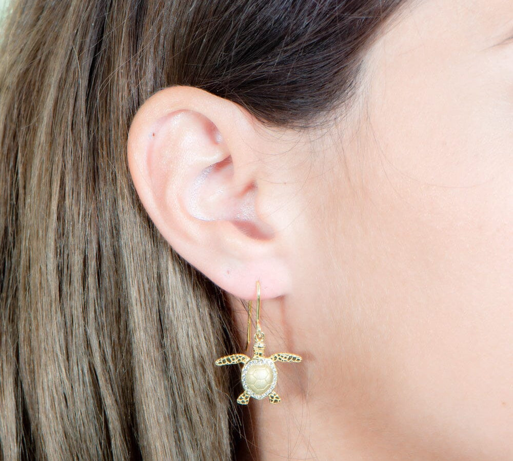 Hawaii Kai Honu Earrings Earrings Island by Koa Nani 