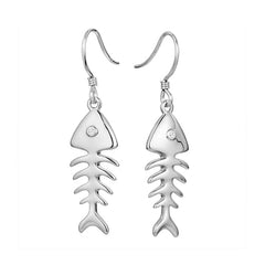 Kai Fishbone Earrings Earrings Island by Koa Nani Smal 