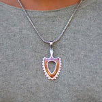 Koa Wood Leiomano Pendant Pendant Island by Koa Nani 