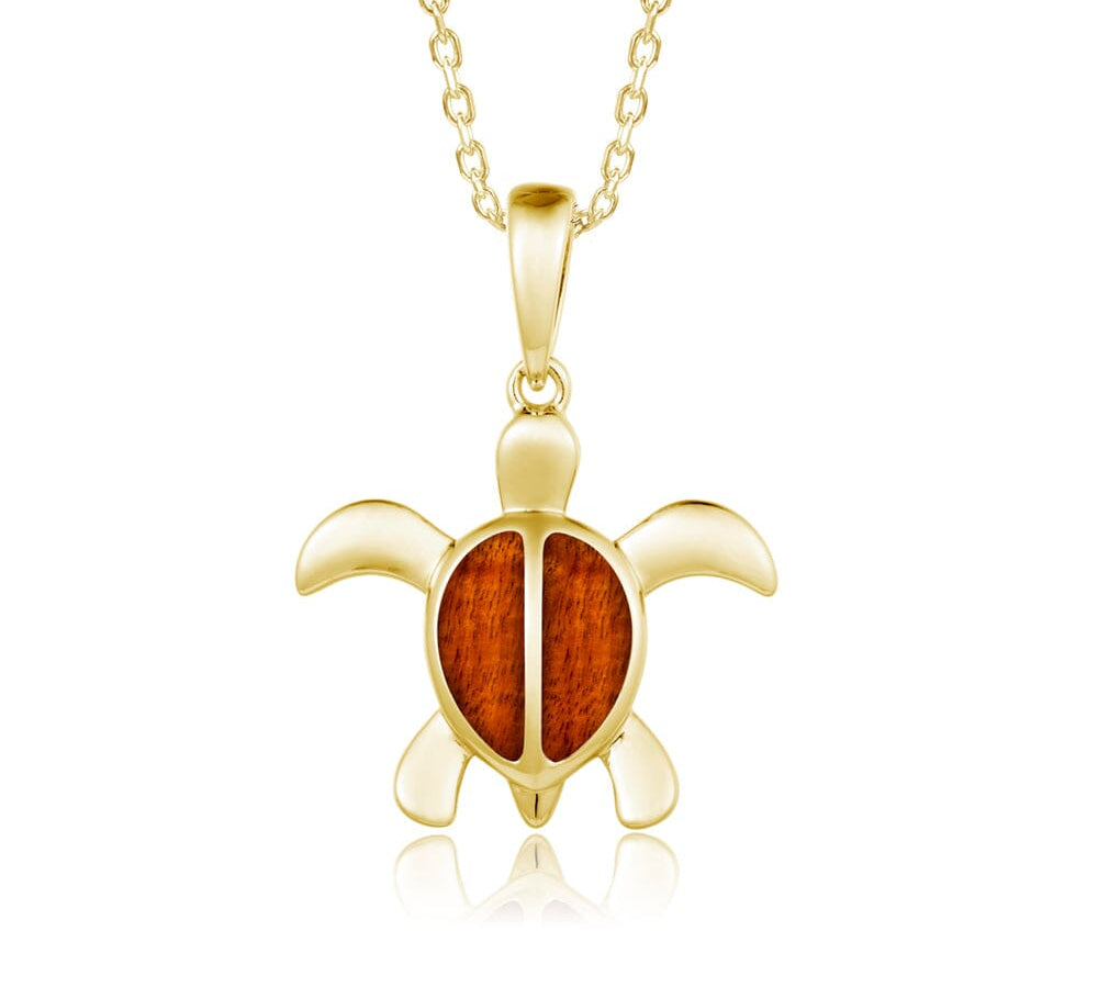 Koa Wood Polynesian Honu Pendant Pendant Island by Koa Nani 