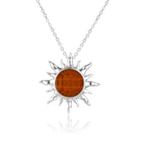 Koa Wood Sun Pendant Pendant Island by Koa Nani 