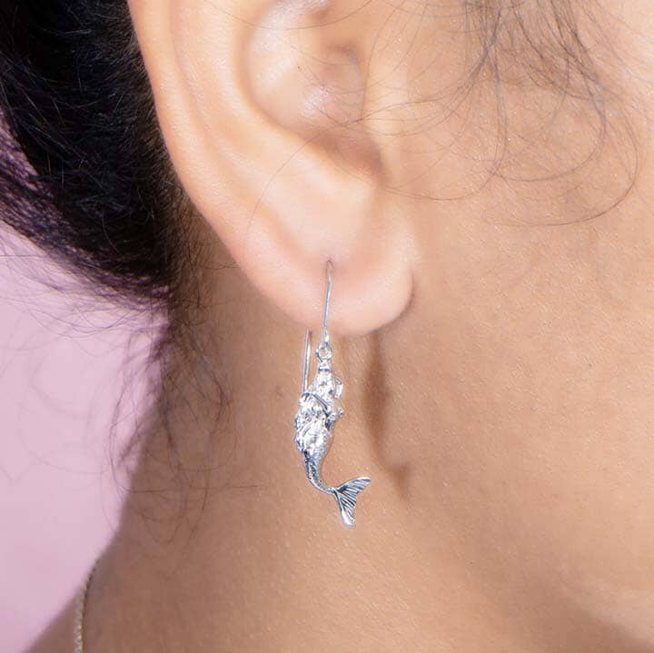 Lanikai Mermaid Earrings Earrings Island by Koa Nani 
