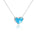 Larimar Aloha Heart Pendant Pendant Island by Koa Nani 