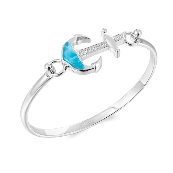 Larimar Anchor Converta Bangle Bangle Island by Koa Nani 