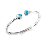 Larimar Circle Bangle Bangle Island by Koa Nani 