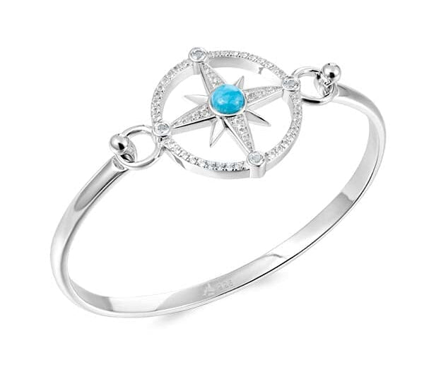 Larimar Compass Converta Bangle Bangle Island by Koa Nani 