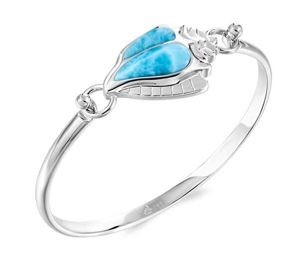 Larimar Conch Shell Converta Bangle Bangle Island by Koa Nani 