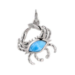 Larimar Crab Charm Other Island by Koa Nani 