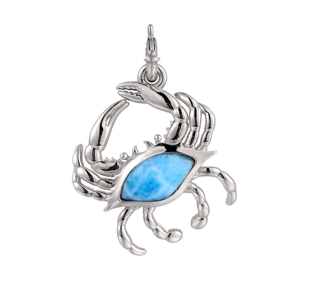 Larimar Crab Charm Other Island by Koa Nani 