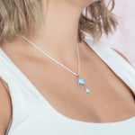 Larimar Hanauma Bay Honu Water Pendant Pendant Island by Koa Nani 