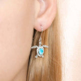 Larimar Hawaii Kai Honu Earrings Earrings Island by Koa Nani 