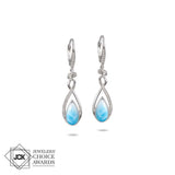 Larimar Helix Earrings Earrings Island by Koa Nani 