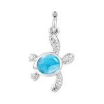 Larimar Honu Charm Other Island by Koa Nani 