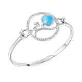 Larimar Island in the Sun Converta Bangle Bangle Island by Koa Nani 