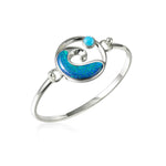 Larimar Moon Tides Converta Bangle with Opal Bangle Island by Koa Nani 