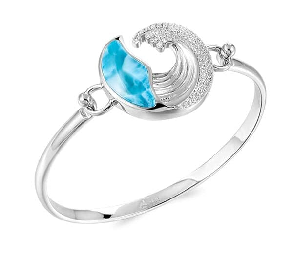 Larimar Ocean Wave Converta Bangle Bangle Island by Koa Nani 