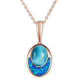 Larimar & Opal Moonrise Pendant Pendant Island by Koa Nani 