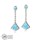 Larimar Passion Earrings Earrings Island by Koa Nani 