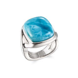 Larimar Royal Cocktail Ring Ring Island by Koa Nani Original 