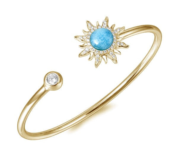 Larimar Sun Bangle Bangle Island by Koa Nani 