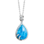 Larimar Tears of Joy Pendant & Earrings Set Other Island by Koa Nani 