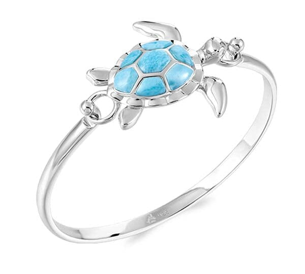 Larimar Tide Pool Honu Converta Bangle Bangle Island by Koa Nani 