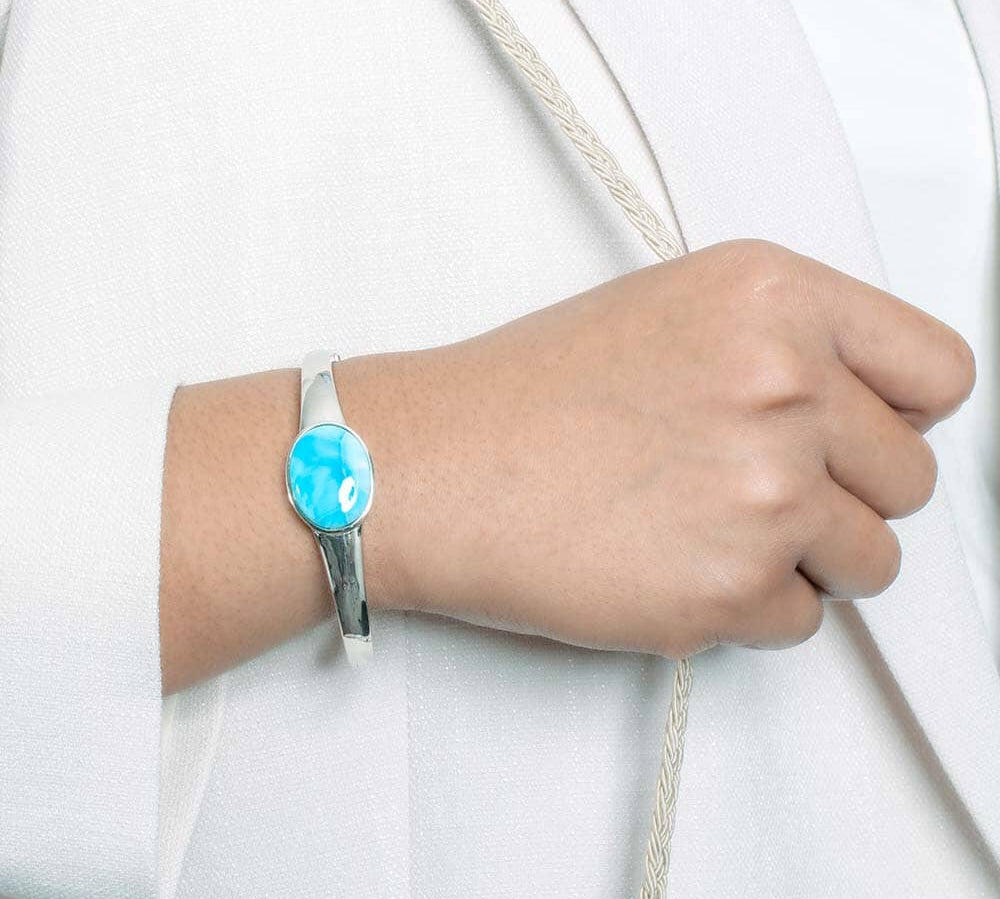 Larimar Tidepool Bangle Bangle Island by Koa Nani Small 