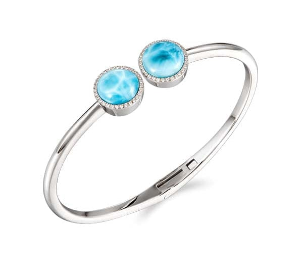 Larimar Twin Eclipse Bangle Bangle Island by Koa Nani 