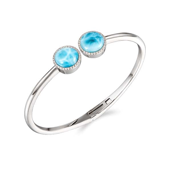 Larimar Twin Eclipse Bangle Bangle Island by Koa Nani 