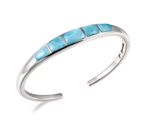 Larimar Wanderlust Bangle Bangle Island by Koa Nani 