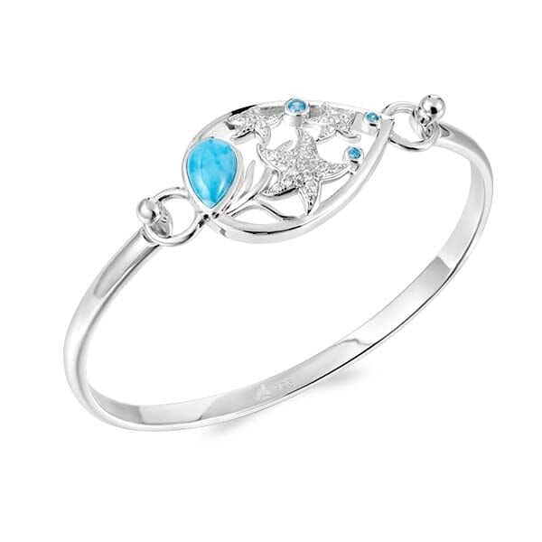 Larimar Water of Life Converta Bangle Bangle Island by Koa Nani 