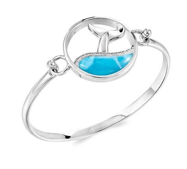 Larimar Whale Wave Converta Bangle Bangle Island by Koa Nani 